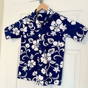 FUN Boys Hawaiian Botton Down Shirt